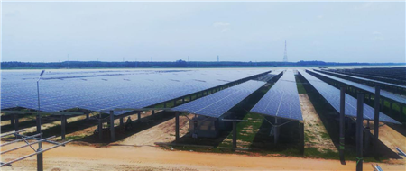 Nhà máy điện PV của Ray Solar Việt Nam 108MWp vào năm 2020